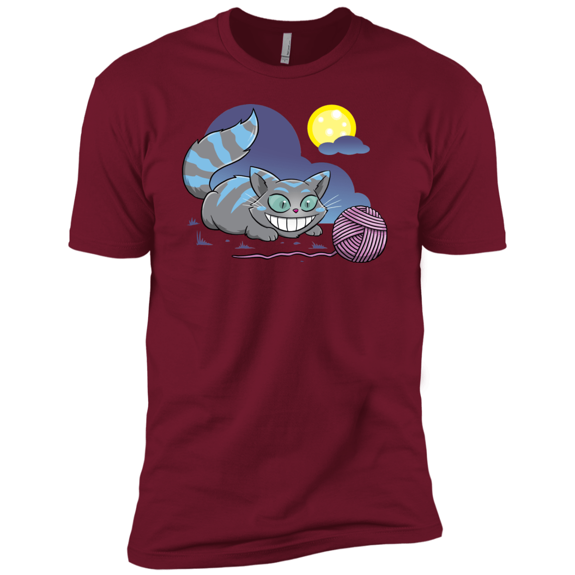 T-Shirts Cardinal / X-Small Magic Cat Ball Men's Premium T-Shirt