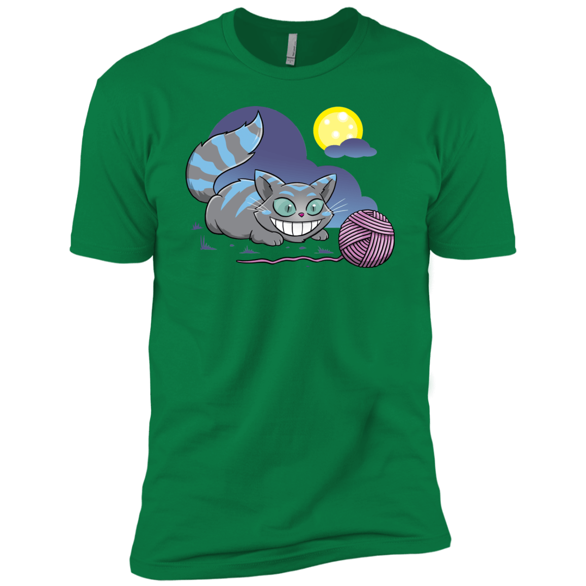 T-Shirts Kelly Green / X-Small Magic Cat Ball Men's Premium T-Shirt