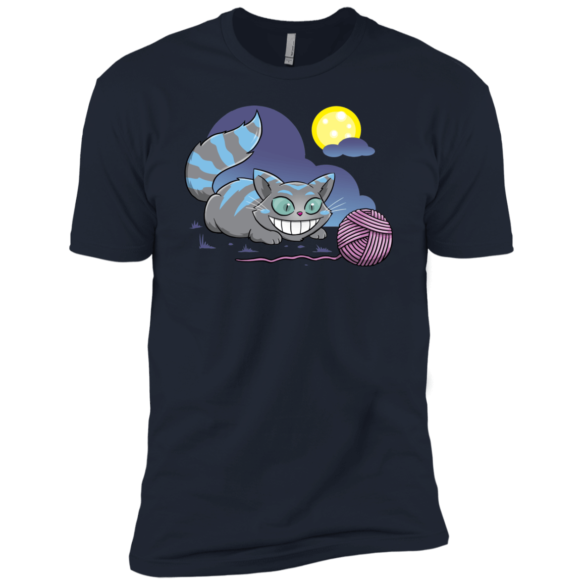 T-Shirts Midnight Navy / X-Small Magic Cat Ball Men's Premium T-Shirt