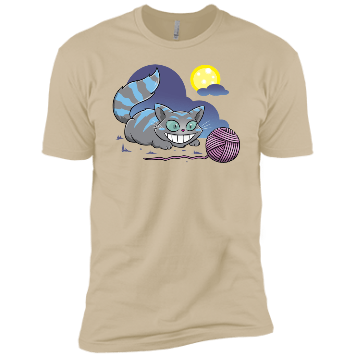 T-Shirts Sand / X-Small Magic Cat Ball Men's Premium T-Shirt
