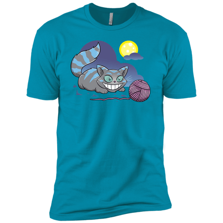 T-Shirts Turquoise / X-Small Magic Cat Ball Men's Premium T-Shirt