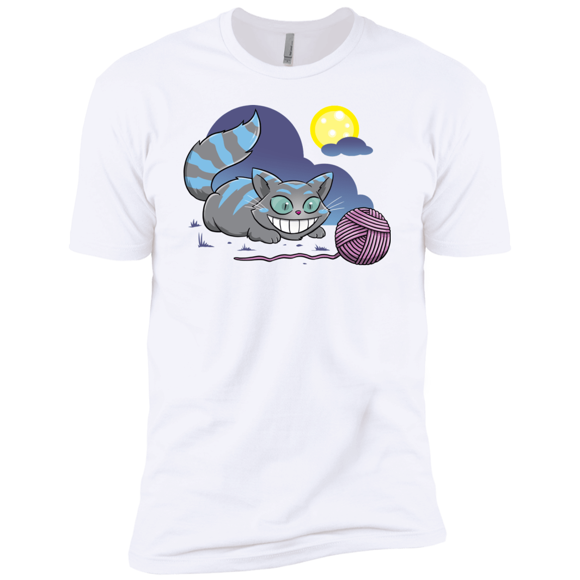 T-Shirts White / X-Small Magic Cat Ball Men's Premium T-Shirt