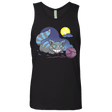 T-Shirts Black / S Magic Cat Ball Men's Premium Tank Top