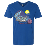 T-Shirts Royal / X-Small Magic Cat Ball Men's Premium V-Neck