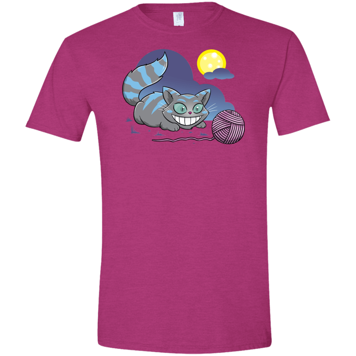 T-Shirts Antique Heliconia / S Magic Cat Ball Men's Semi-Fitted Softstyle