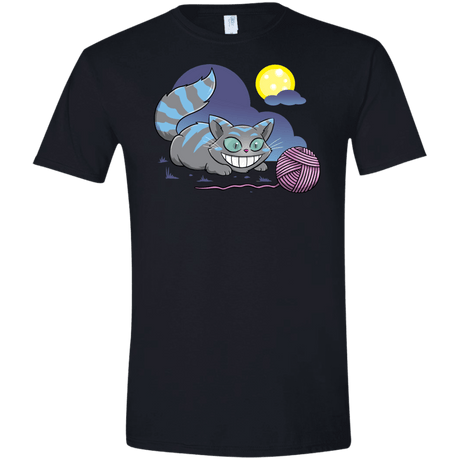 T-Shirts Black / X-Small Magic Cat Ball Men's Semi-Fitted Softstyle