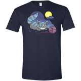 T-Shirts Navy / X-Small Magic Cat Ball Men's Semi-Fitted Softstyle