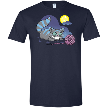 T-Shirts Navy / X-Small Magic Cat Ball Men's Semi-Fitted Softstyle