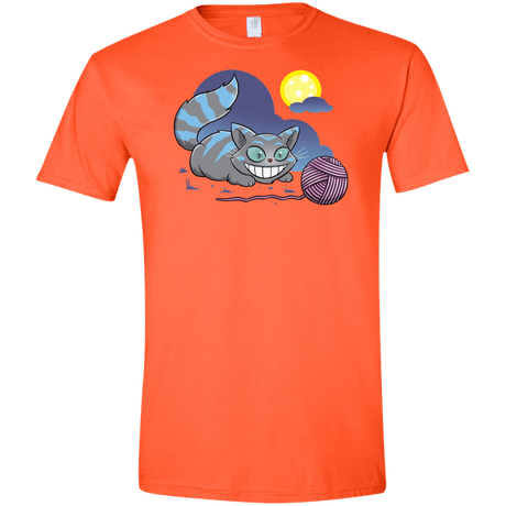 T-Shirts Orange / S Magic Cat Ball Men's Semi-Fitted Softstyle