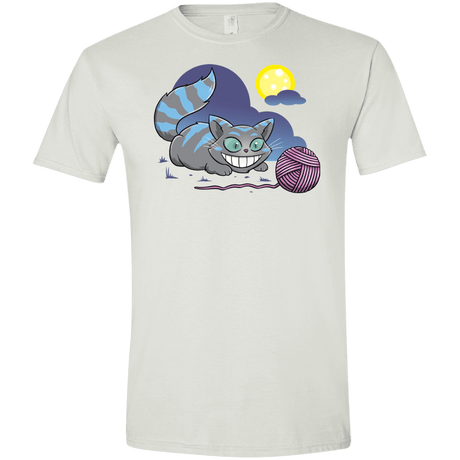 T-Shirts White / X-Small Magic Cat Ball Men's Semi-Fitted Softstyle