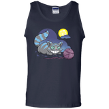 T-Shirts Navy / S Magic Cat Ball Men's Tank Top
