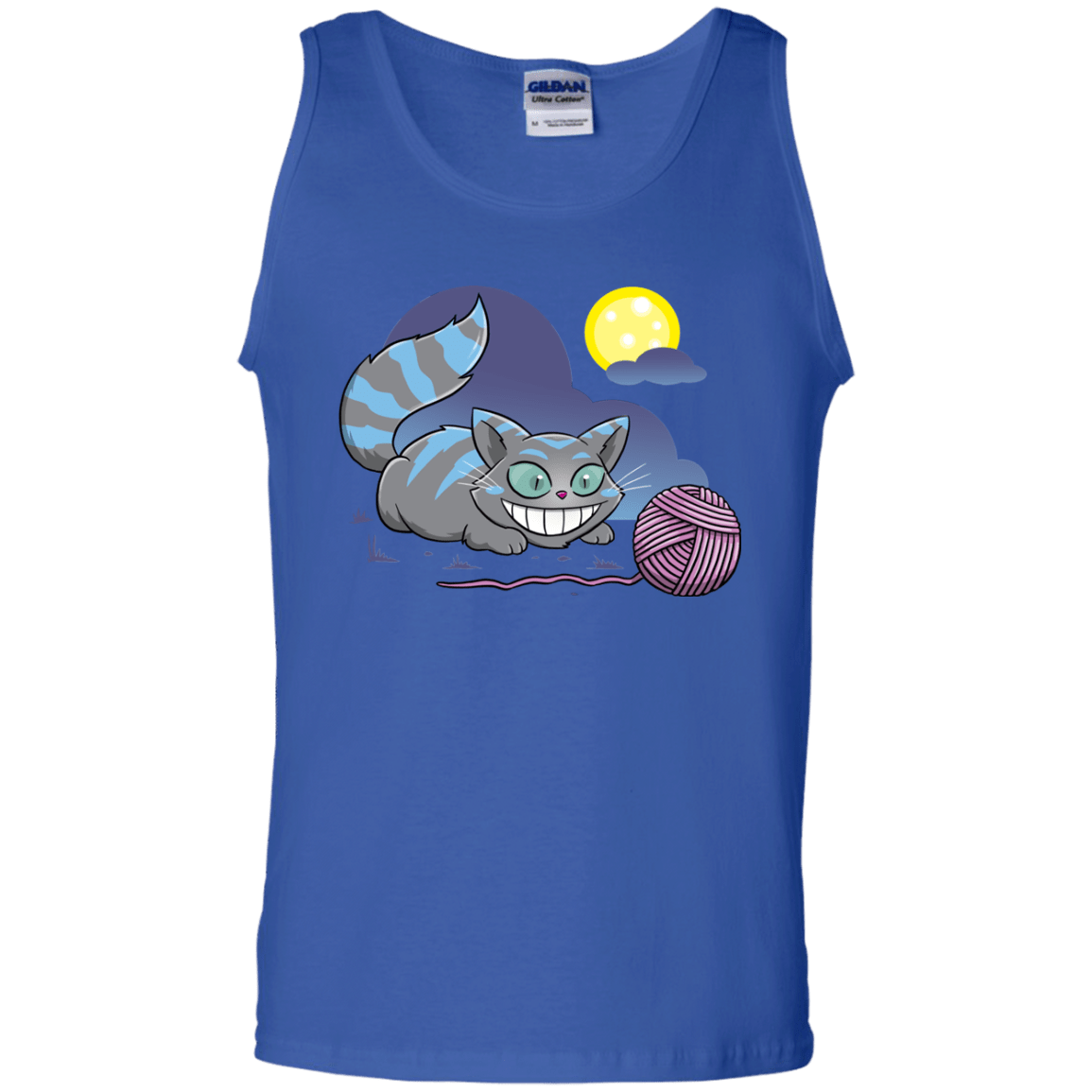 T-Shirts Royal / S Magic Cat Ball Men's Tank Top