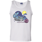 T-Shirts White / S Magic Cat Ball Men's Tank Top
