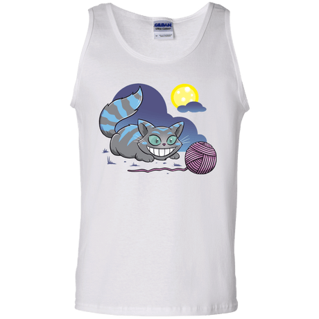 T-Shirts White / S Magic Cat Ball Men's Tank Top