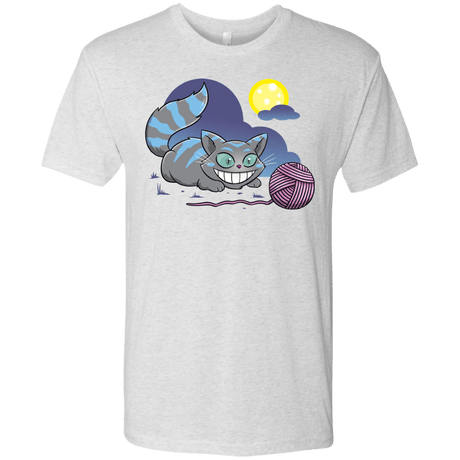 T-Shirts Heather White / S Magic Cat Ball Men's Triblend T-Shirt