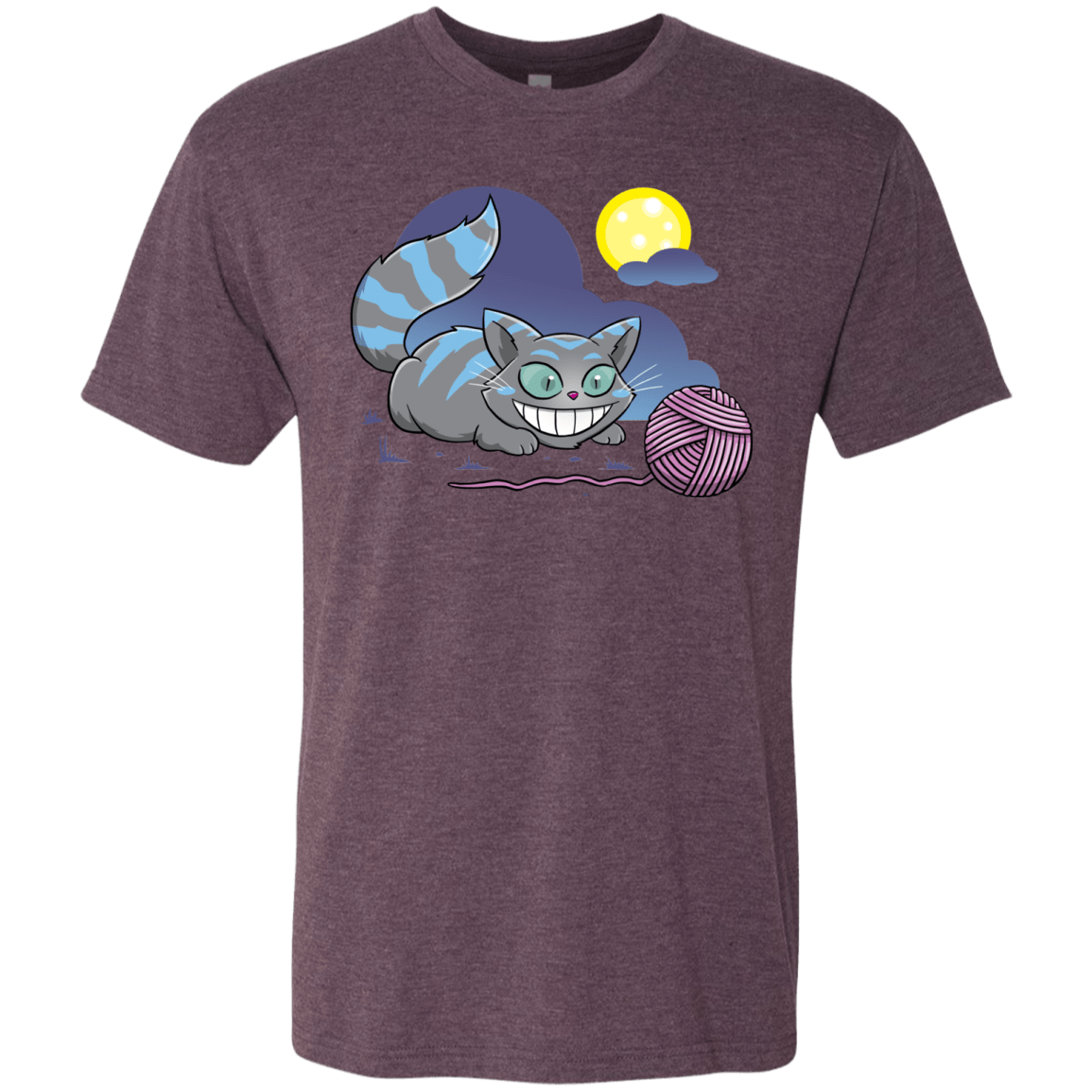 T-Shirts Vintage Purple / S Magic Cat Ball Men's Triblend T-Shirt