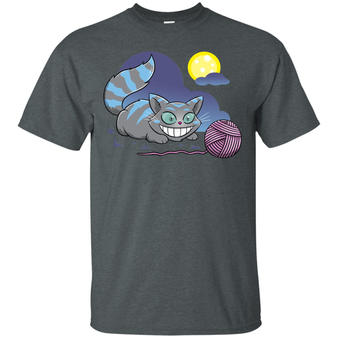 T-Shirts Dark Heather / S Magic Cat Ball T-Shirt
