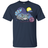 T-Shirts Navy / S Magic Cat Ball T-Shirt