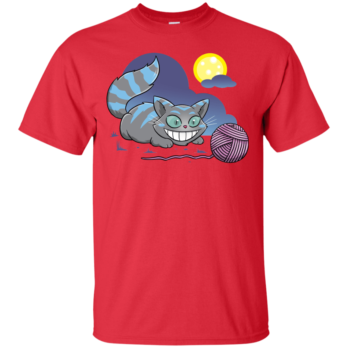 T-Shirts Red / S Magic Cat Ball T-Shirt