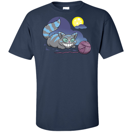 T-Shirts Navy / XLT Magic Cat Ball Tall T-Shirt