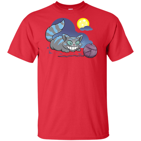 T-Shirts Red / XLT Magic Cat Ball Tall T-Shirt