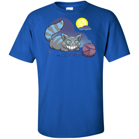 T-Shirts Royal / XLT Magic Cat Ball Tall T-Shirt