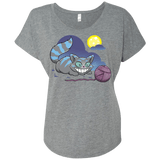 T-Shirts Premium Heather / X-Small Magic Cat Ball Triblend Dolman Sleeve