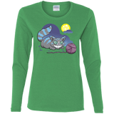 T-Shirts Irish Green / S Magic Cat Ball Women's Long Sleeve T-Shirt