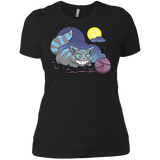 T-Shirts Black / X-Small Magic Cat Ball Women's Premium T-Shirt
