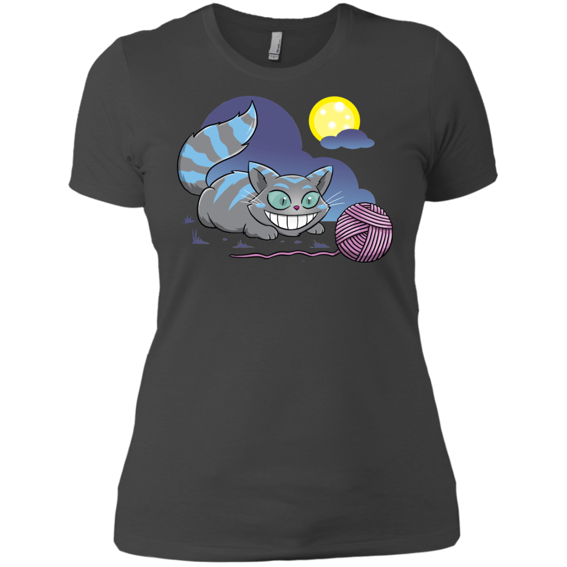 T-Shirts Heavy Metal / X-Small Magic Cat Ball Women's Premium T-Shirt