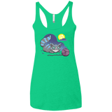 T-Shirts Envy / X-Small Magic Cat Ball Women's Triblend Racerback Tank