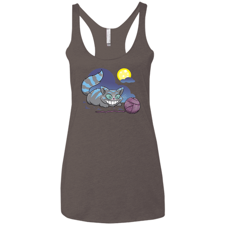 T-Shirts Macchiato / X-Small Magic Cat Ball Women's Triblend Racerback Tank