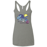 T-Shirts Venetian Grey / X-Small Magic Cat Ball Women's Triblend Racerback Tank