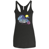 T-Shirts Vintage Black / X-Small Magic Cat Ball Women's Triblend Racerback Tank