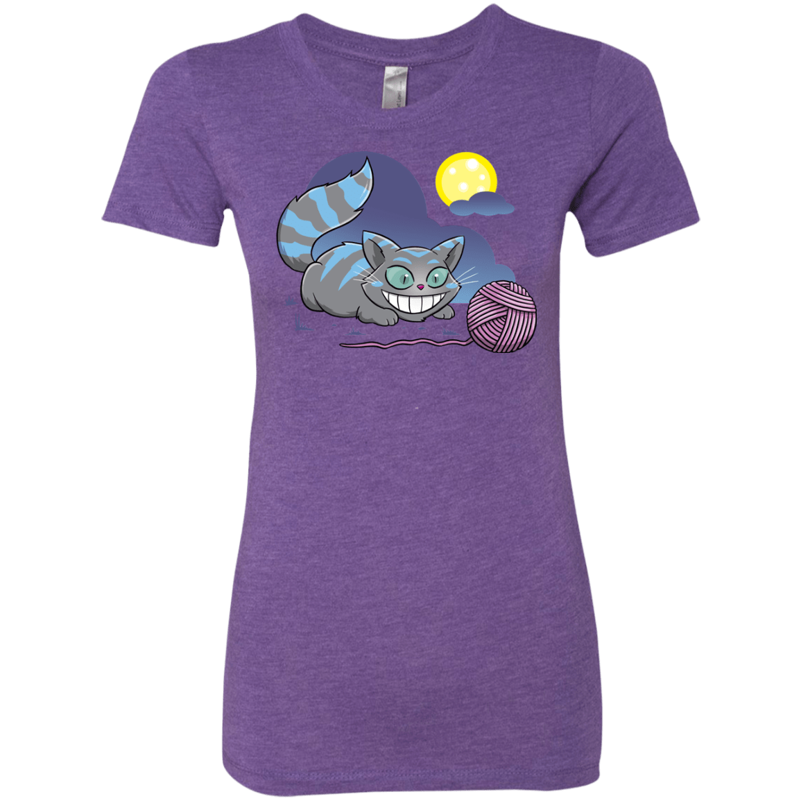 T-Shirts Purple Rush / S Magic Cat Ball Women's Triblend T-Shirt