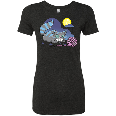 T-Shirts Vintage Black / S Magic Cat Ball Women's Triblend T-Shirt