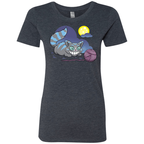 T-Shirts Vintage Navy / S Magic Cat Ball Women's Triblend T-Shirt