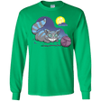 T-Shirts Irish Green / YS Magic Cat Ball Youth Long Sleeve T-Shirt