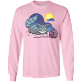 T-Shirts Light Pink / YS Magic Cat Ball Youth Long Sleeve T-Shirt