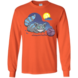 T-Shirts Orange / YS Magic Cat Ball Youth Long Sleeve T-Shirt