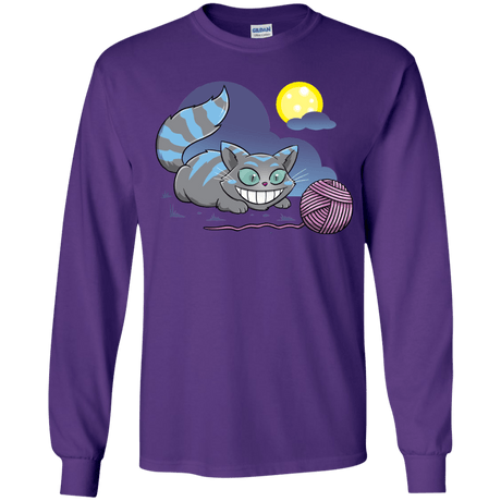 T-Shirts Purple / YS Magic Cat Ball Youth Long Sleeve T-Shirt