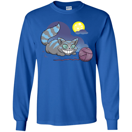 T-Shirts Royal / YS Magic Cat Ball Youth Long Sleeve T-Shirt