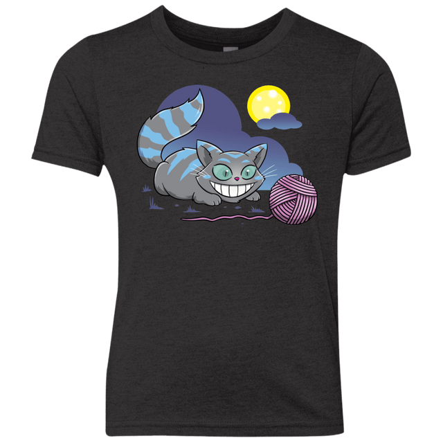 T-Shirts Vintage Black / YXS Magic Cat Ball Youth Triblend T-Shirt