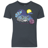 T-Shirts Vintage Navy / YXS Magic Cat Ball Youth Triblend T-Shirt