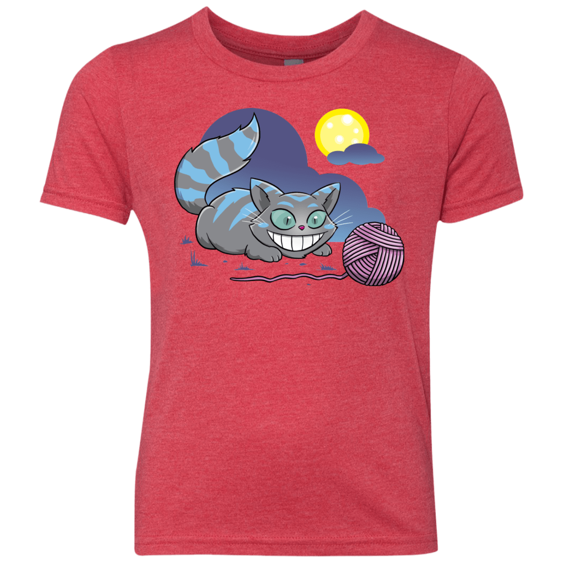 T-Shirts Vintage Red / YXS Magic Cat Ball Youth Triblend T-Shirt