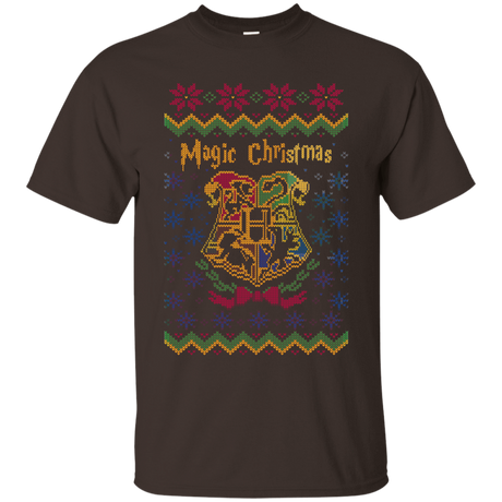 T-Shirts Dark Chocolate / Small Magic Christmas T-Shirt