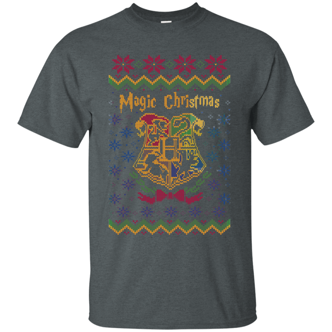 T-Shirts Dark Heather / Small Magic Christmas T-Shirt