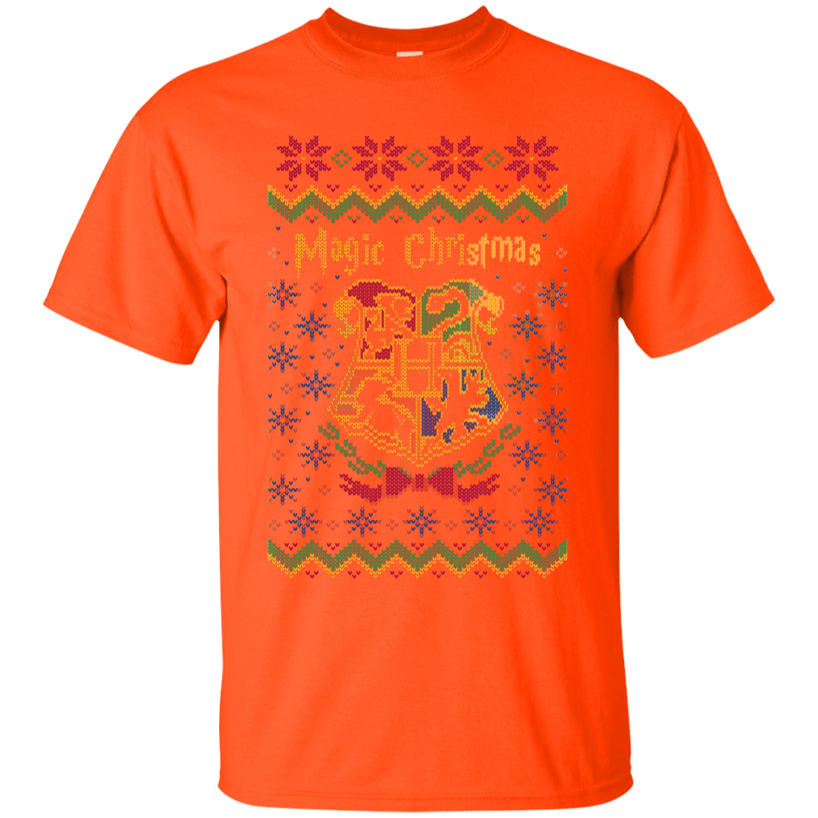 T-Shirts Orange / Small Magic Christmas T-Shirt