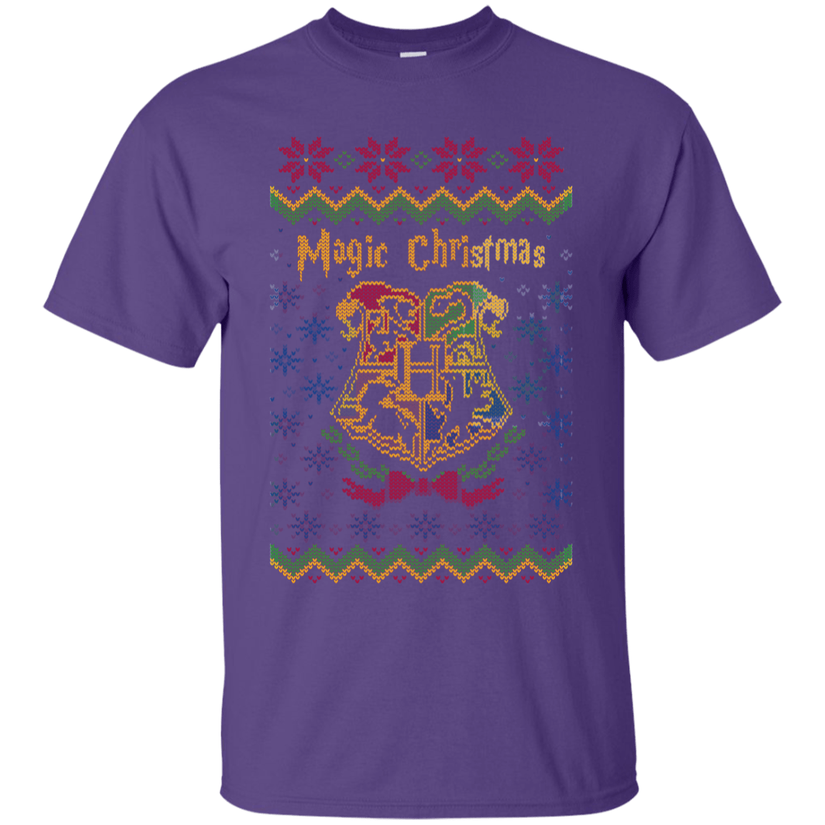 T-Shirts Purple / Small Magic Christmas T-Shirt