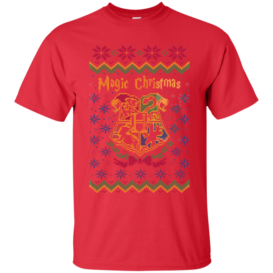 T-Shirts Red / Small Magic Christmas T-Shirt